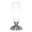 SLIM - LAMPADA TAVOLO CONO  1L X 40W E14  NICKEL +