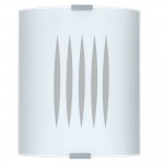 E GRAFIK LINEE 1LX60W VETRO BIANCO RIGATO