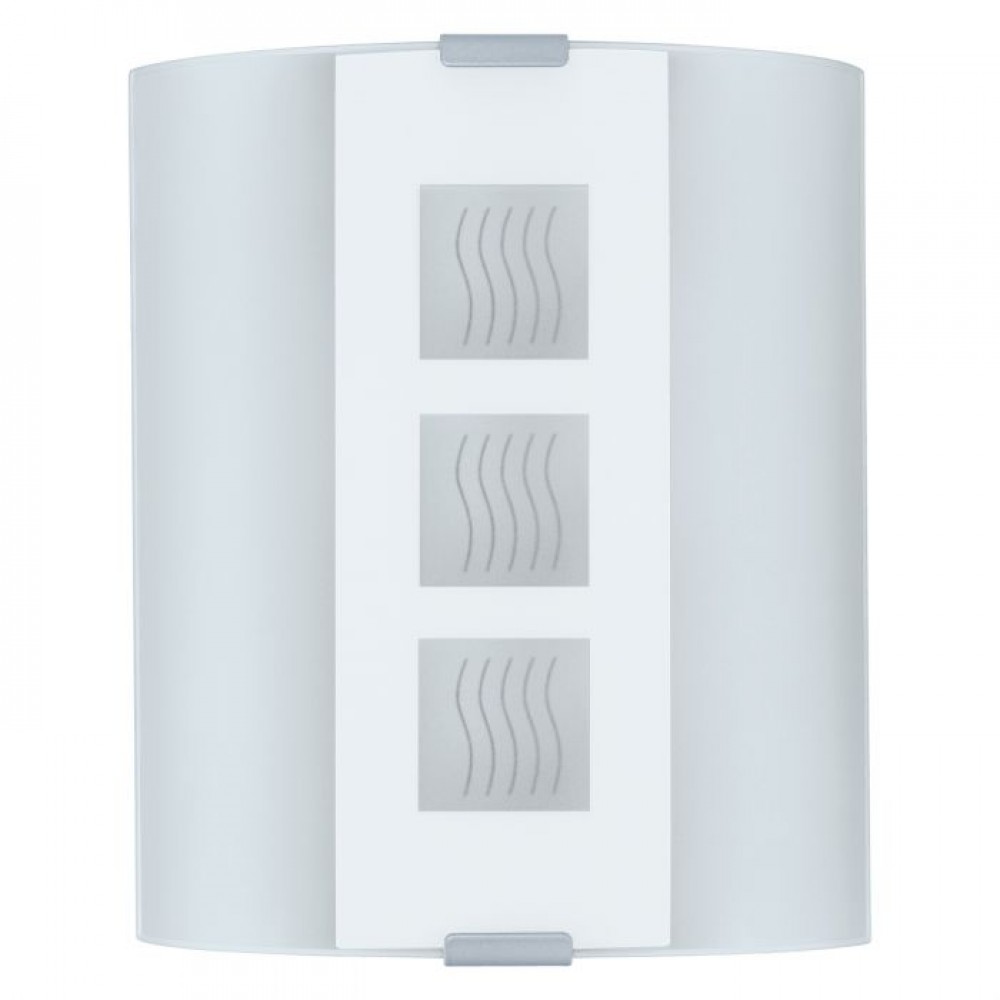 GRAFIK - APPLIQUE QUADRI  1L X 100W E27  V.BIANCO   **FP**