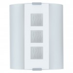 GRAFIK - APPLIQUE QUADRI  1L X 100W E27  V.BIANCO   **FP**