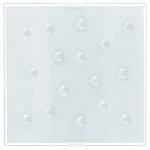SANTIAGO 1 - PLAFONIERA QUADRATA  2L X 40W E14  V.   **FP**