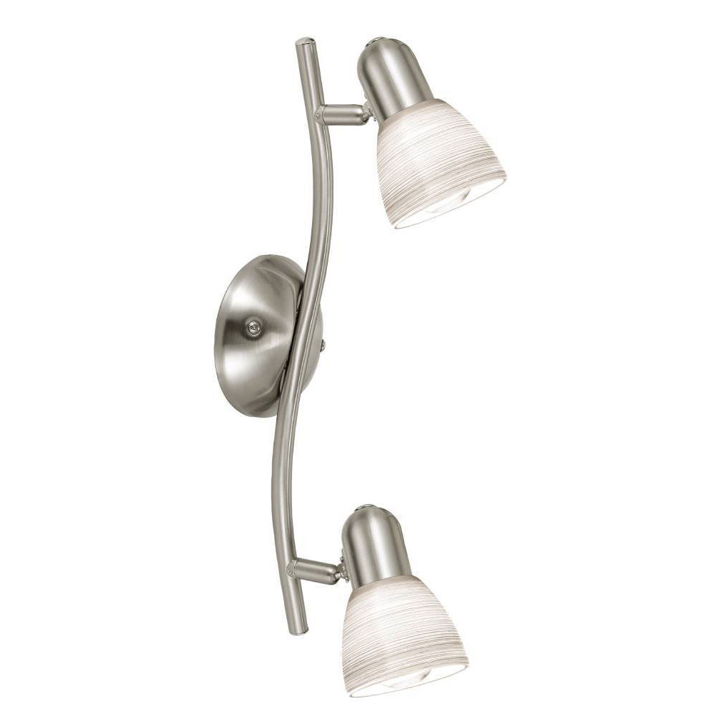 ARCO 2L X 40W E14 NICKEL+VETRO BIA RIG
