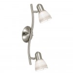 ARCO 2L X 40W E14 NICKEL+VETRO BIA RIG