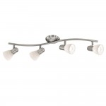 ARCO 4L X 40W E14 NICKEL+VETRO BIA RIG