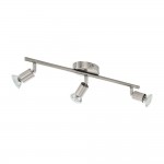 FARETTO BUZZ LED 3LX2,5W GU10 NICKEL