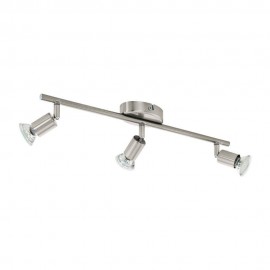 FARETTO BUZZ LED 3LX2,5W GU10 NICKEL