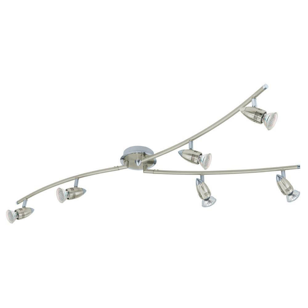 MAGNUM LED - SISTEMA LED 6L X 2,5W GU10  NICKEL/CR