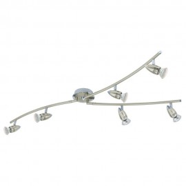 MAGNUM LED - SISTEMA LED 6L X 2,5W GU10  NICKEL/CR