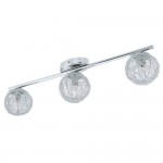 PRODO - BARRA 3L X 33W G9-ECO ACCIAIO/CROMO + RIVE   **FP**