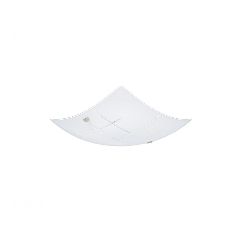 SABBIO1 - PLAFONIERA 41cm X 41cm 2 LUCI X 60W E27   **FP**