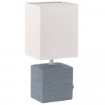 MATARO - LAMPADA H. 30CM  1L X 40W E14 CERAMICA GR