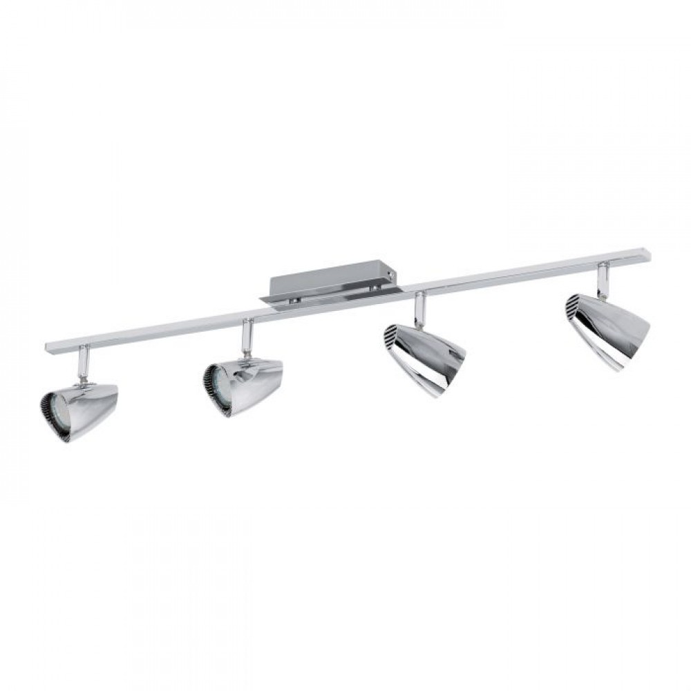 CORBERA - BARRA 4L X 3W GU10 LED METALLO CROMO + P   **FP**