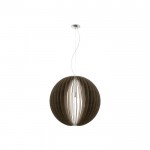 COSSANO - SOSPENSIONE Ø70CM 1X60W E27 ACCIAIO, NICKEL OPACO\
