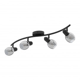 POLLICA FARETTI E14 4X28W  STRUTTURA IN METALLO /
