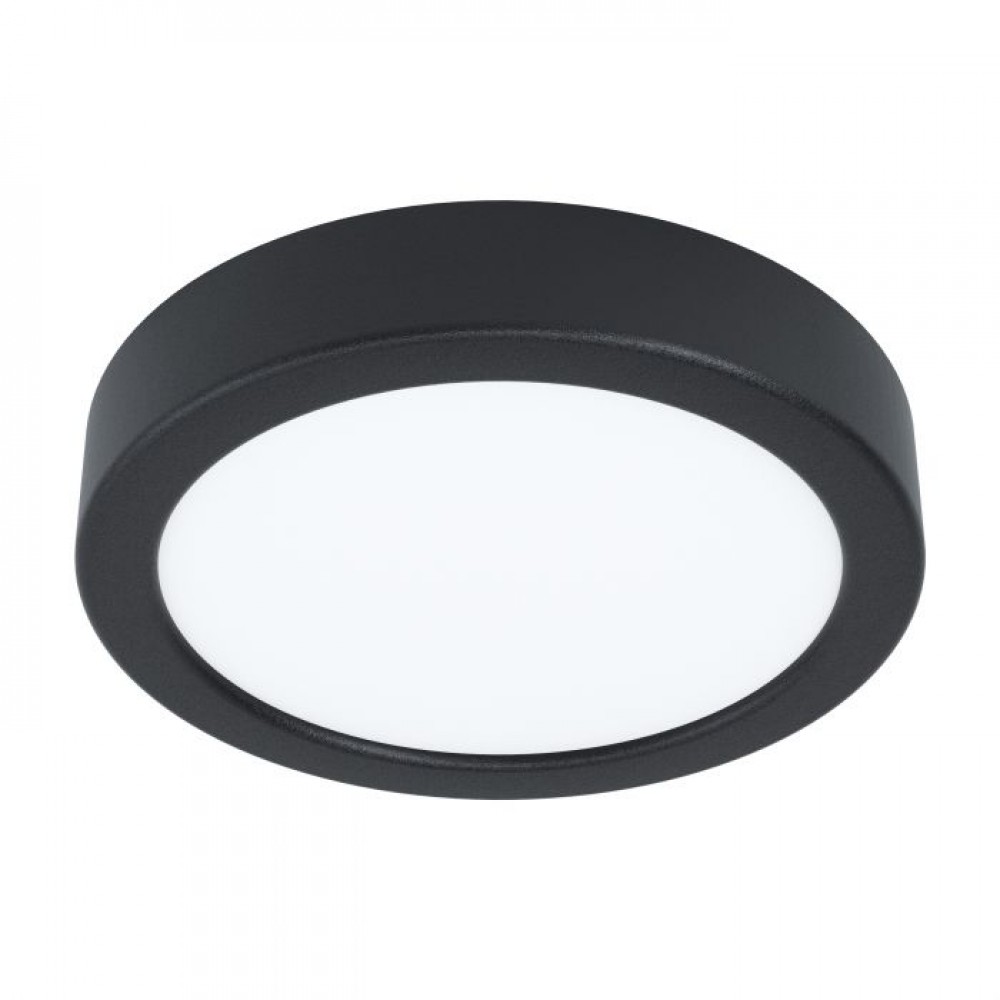 FUEVA 5 PLAFONE STRUTTURA METALLO NERO-DIFFUSORE P