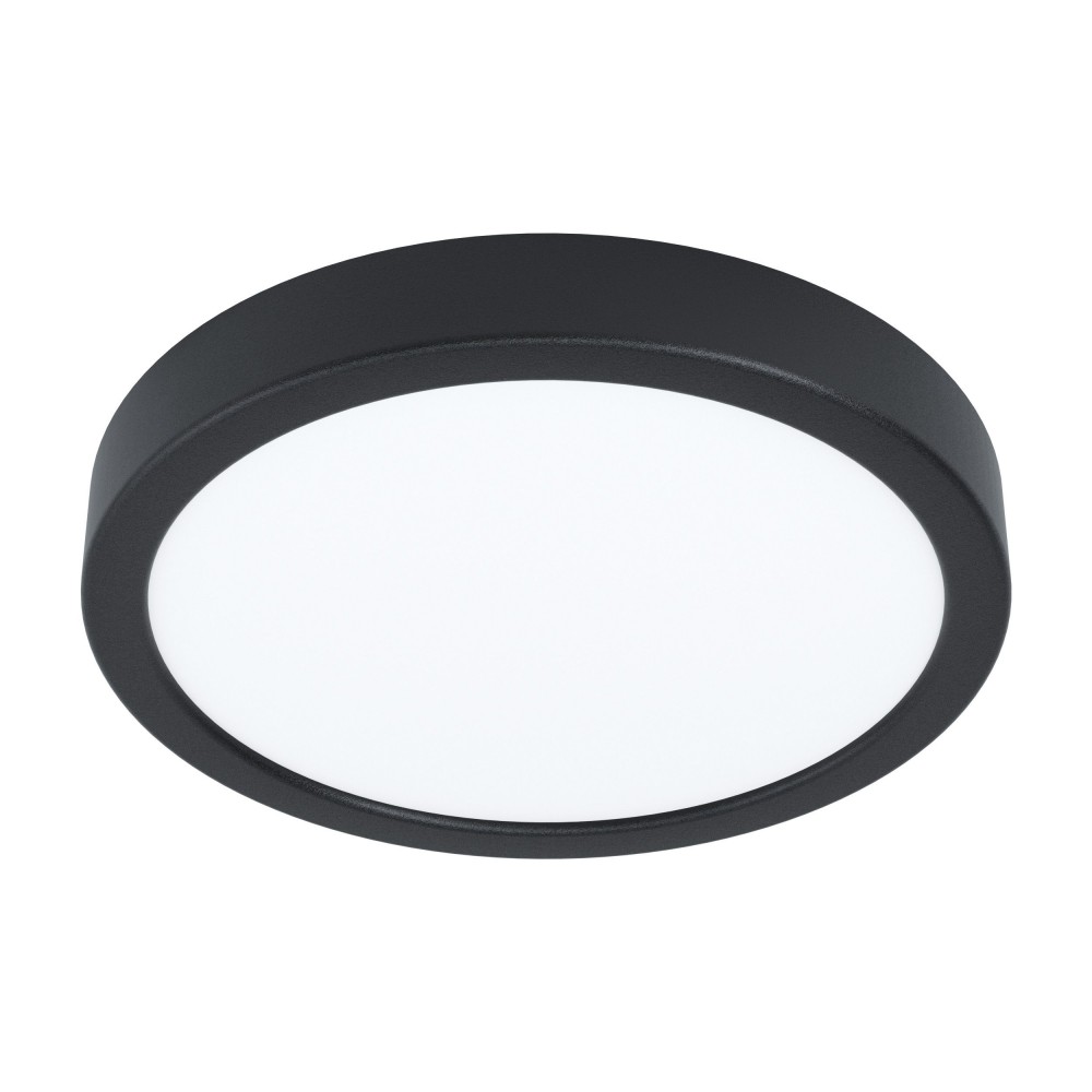 FUEVA 5 PLAFONE STRUTTURA METALLO NERO-DIFFUSORE P