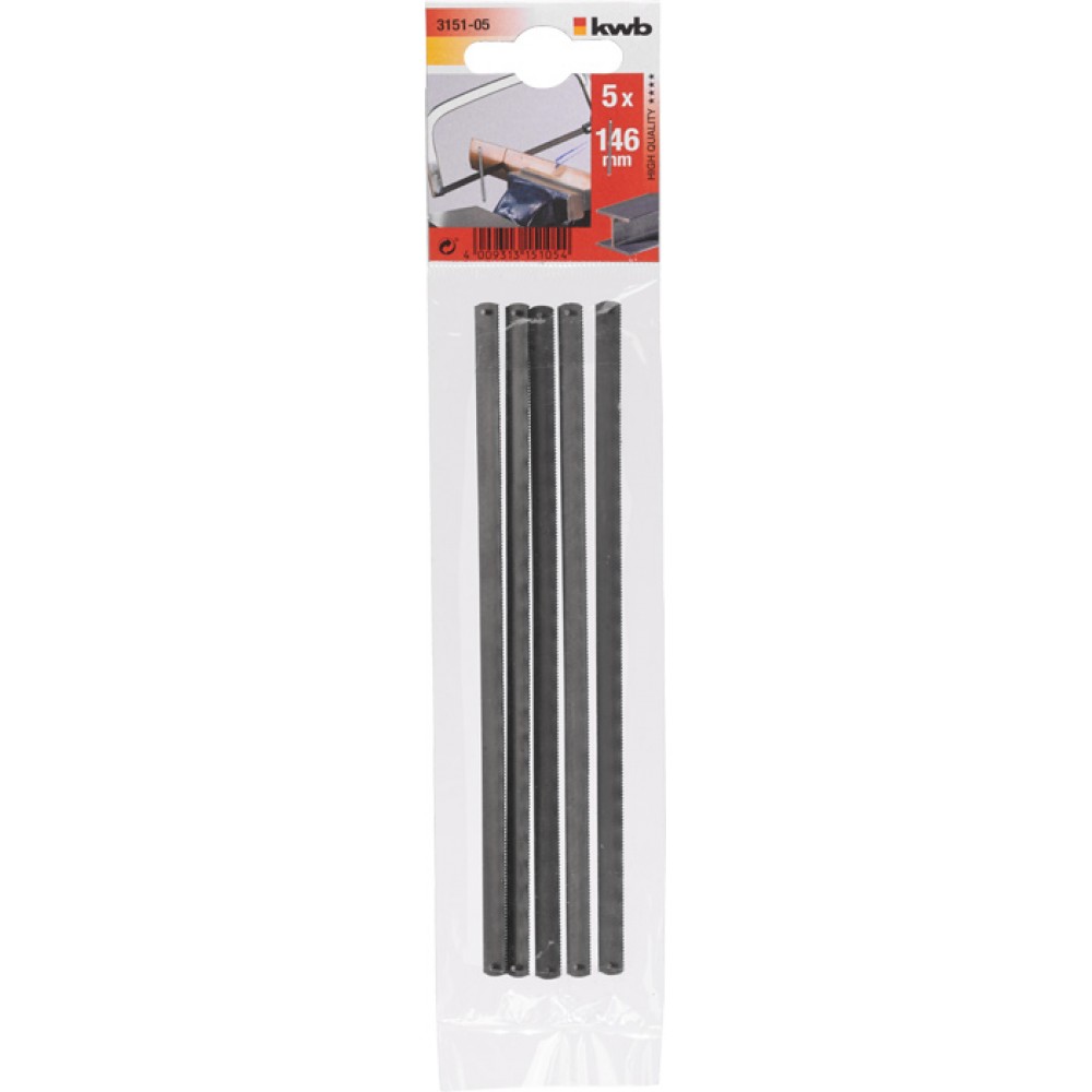 5 LAME METALLO 146 MM   KWB