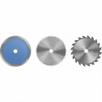 SET 6 LAME HM Ø 85 MM X Ø 10 MM PER MINI SEGA CIRC