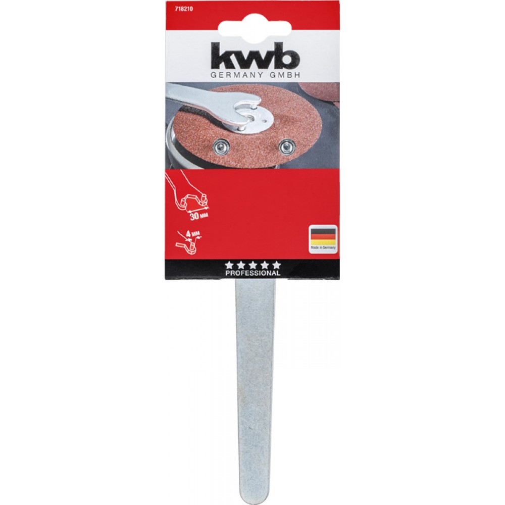 CHIAVE A DUE FORI 30X4 MM.