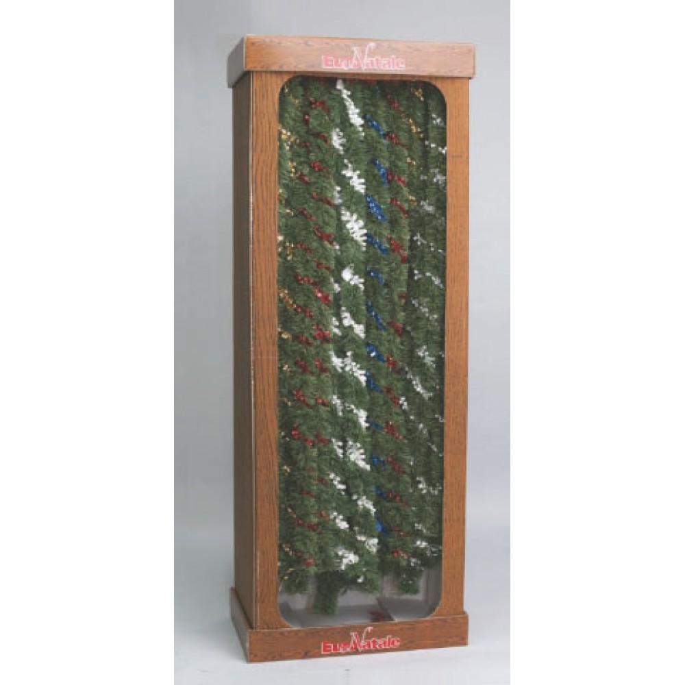 DISPLAY FILO VERDE C/TORCIGLIONE MET .MM.80XMT.2.70 5 COLORI