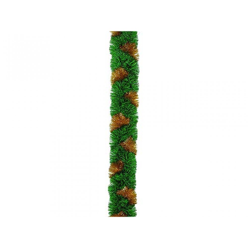 Q FILO TRECCIA VERDE/ORO MM.100 METRI 2,50