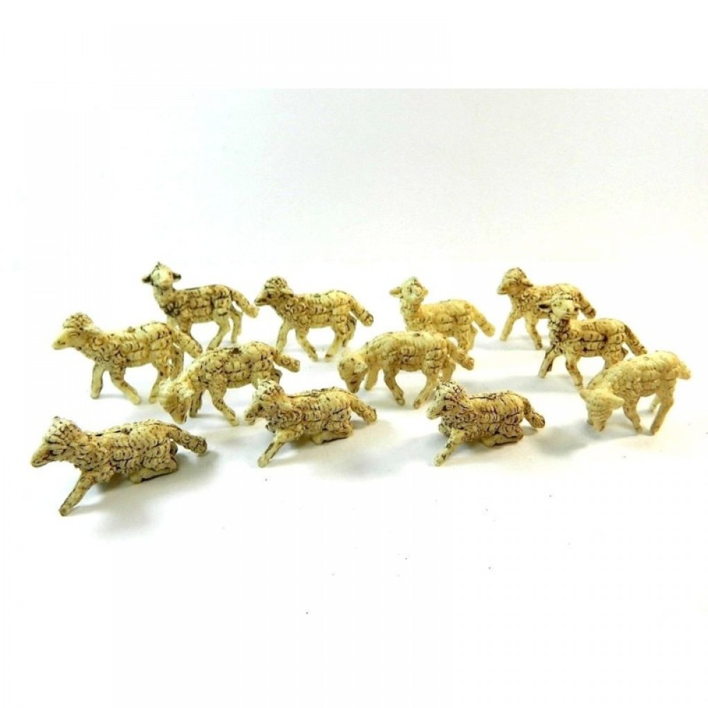 12 PECORE PLASTICA ANTICATE CM.5 IN BUSTA