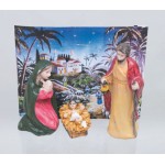 NATIVITÀ' RESINA CM.10 SET PZ.3 MADO NNA.S.GIUSEPPE,BAMBINO I