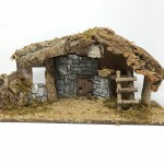 CAPANNA VUOTA CON LUCI CM 56X21X27