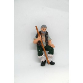 FIGURA CM 10 UOMO CON BASTONE
