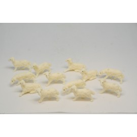 PECORE CM. 2X2 ADATTE CM 4 SET 12 PEZZI