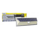 APPLIQUE AD ENERGIA SOLARE BIANCO 20W  4000K IP44 PANNELLO 5.5V-3W BATT. LIT. 2400mAh