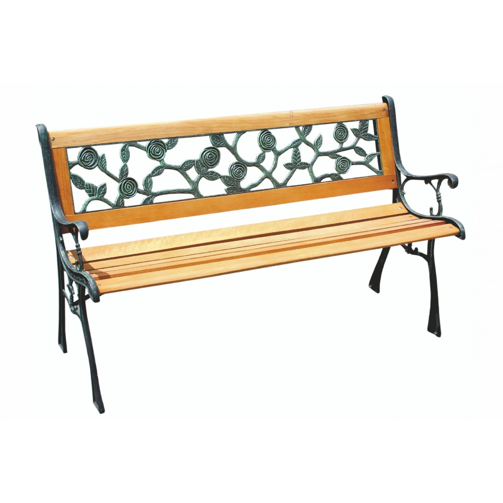 PANCHINA LEGNO SCHIENALE PVC 127-074,0/125,0/054,0
