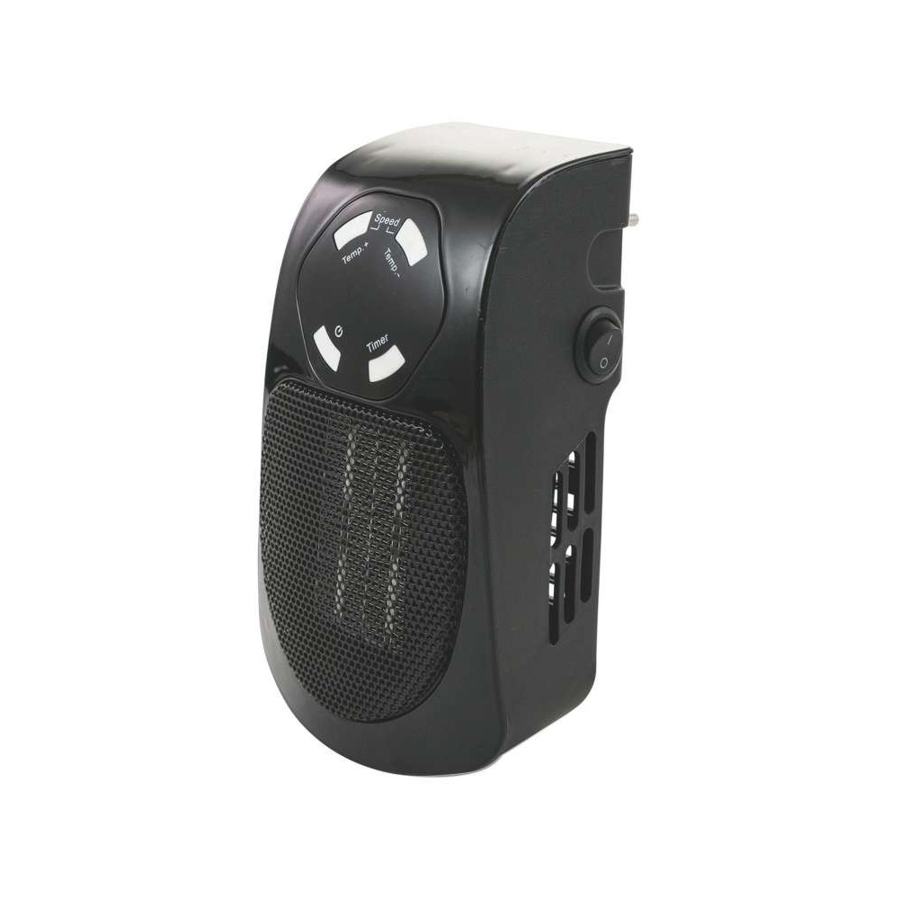 GHIBLI 500W MINI TERMOVENTILAT.NERO C/DISPLAY LED