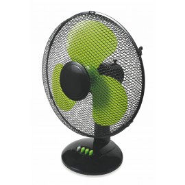 VENTILATORE DA TAVOLO 45 W CM 40 NERO CON LAME VER