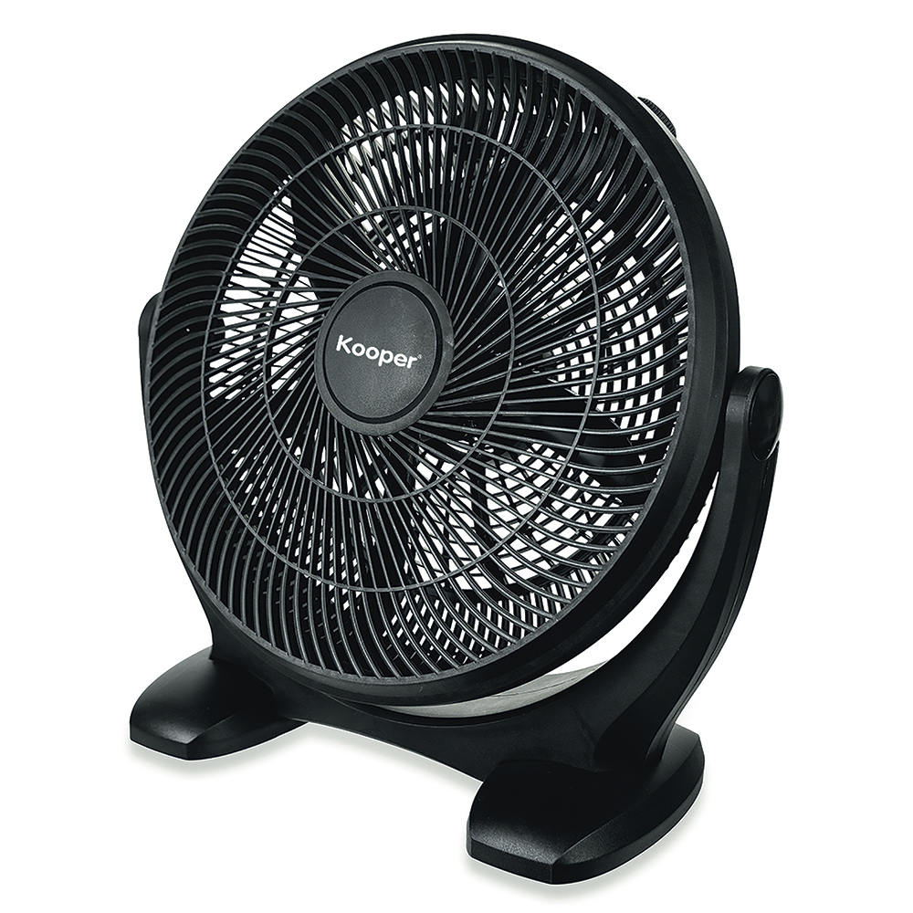 VENTILATORE BOX TONDO 50 WATT NERO