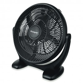 VENTILATORE BOX TONDO 50 WATT NERO