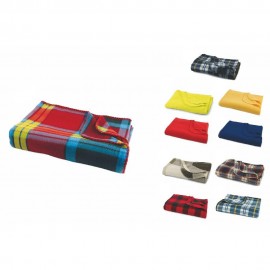 PLAID 120X150CM 10COL.ASS.