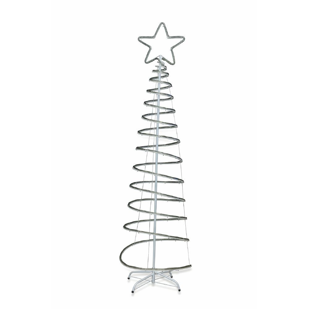 ALBERO A SPIRALE LED BIANCO CALDO ALBERO A SPIRALE LED BIANCO CALDO