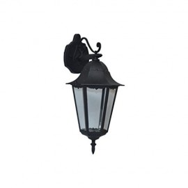 ERMES LAMPADA DA ESTERNO NERA DOWN 77502