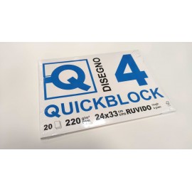 BLOCCO DISEGNO RUVIDO Q4 QUICK 250g 24x33 20f