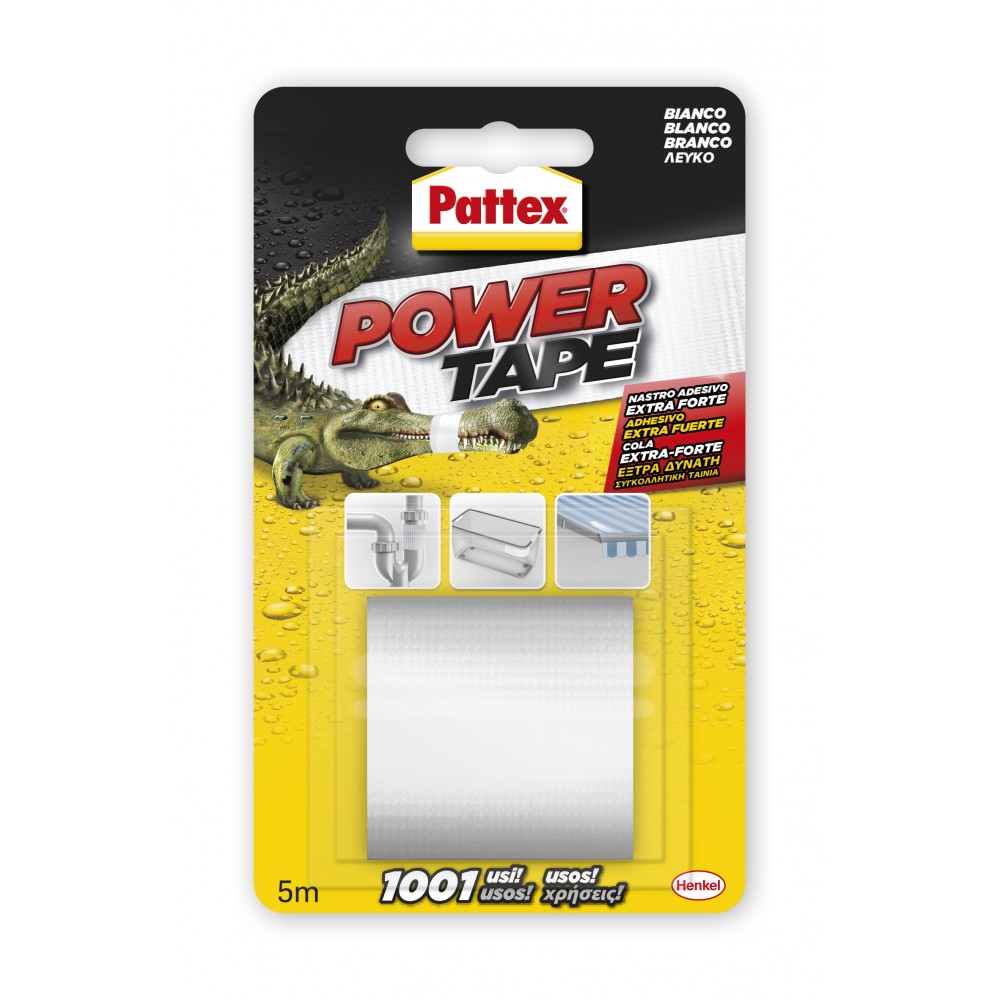 POWER TAPE BIANCO MM.50X5 PATTEX