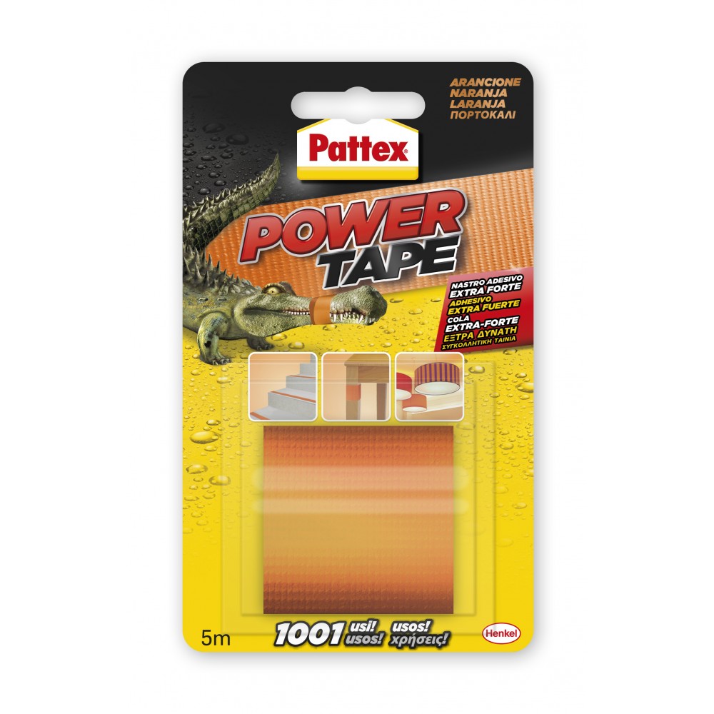 NASTRO POWER TAPE 50MMX5M ARANCIO