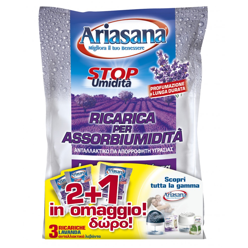 ARIASANA RICARICA LAVANDA 3 X 450 GR