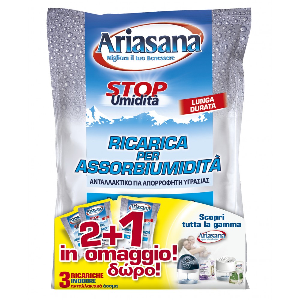 ARIASANA RICARICA INODORE 3 BUSTE DA 450 GR.