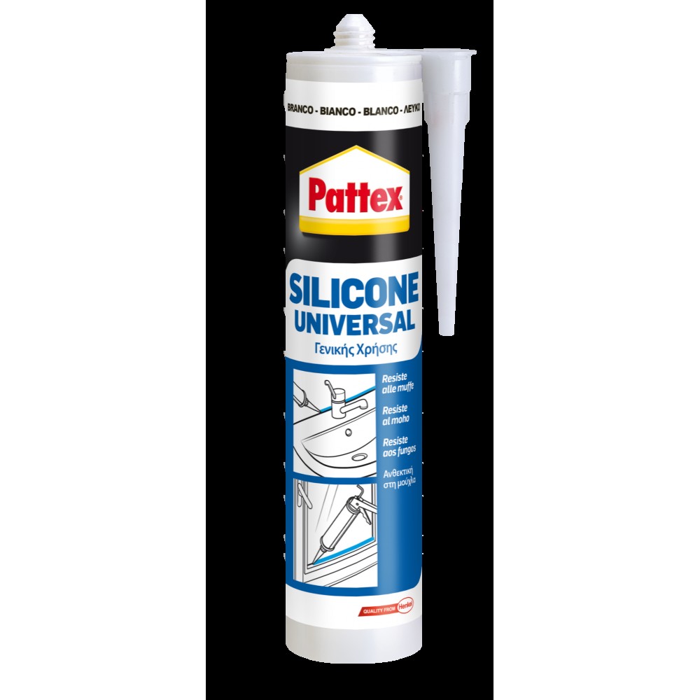 PATTEX SILICONE UNIVERSALE 280 ML. BIANCO