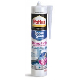 PATTEX BAGNO SANO SILICONE FACILE BIANCO 300 ML.