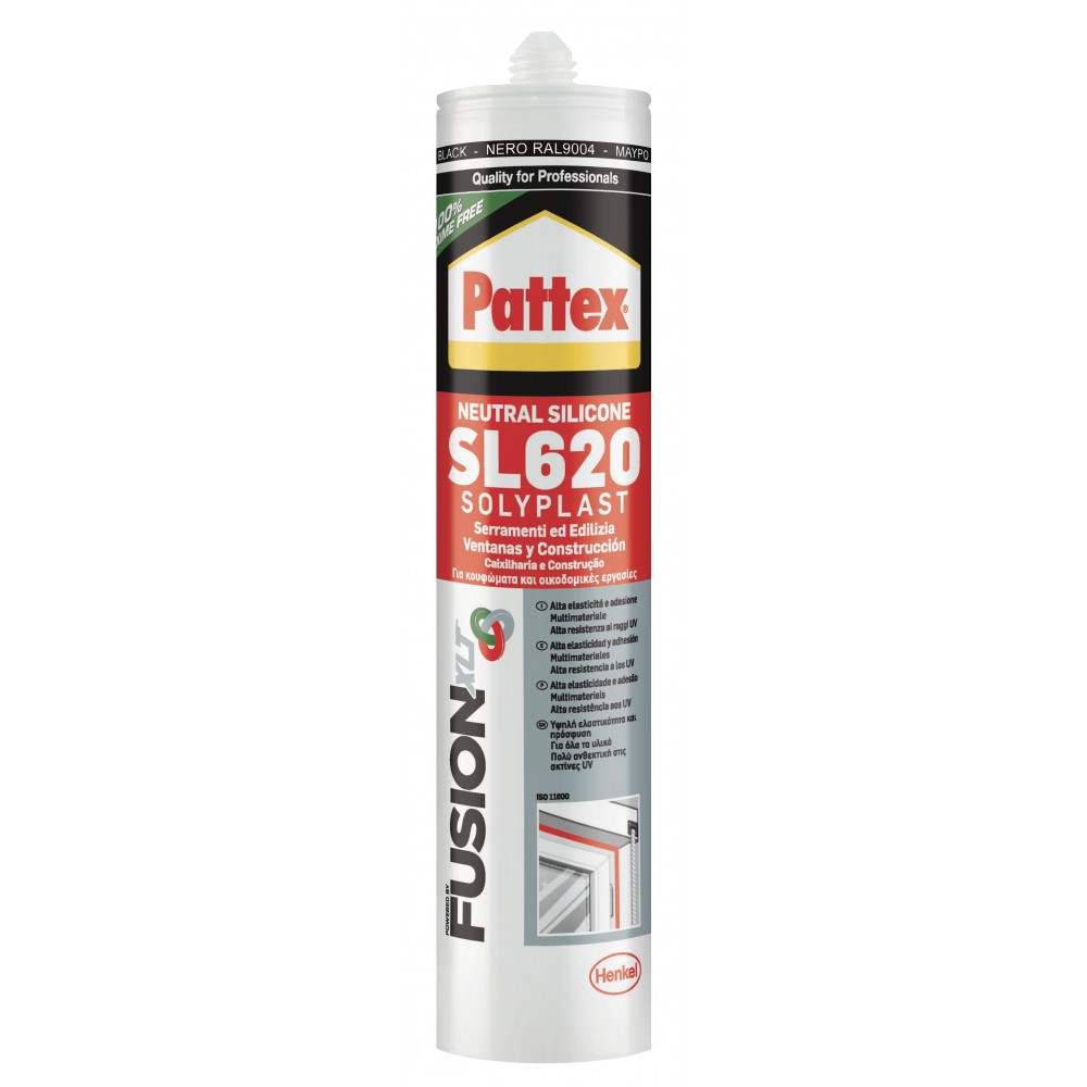 PATTEX SL 620 NERO 300ML SERRAMENTI ED EDILIZIA