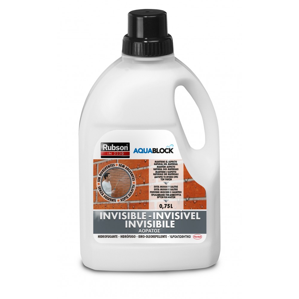 RUBSON IMPERMEABILIZZANTE INVISIBILE MURI 750ML.