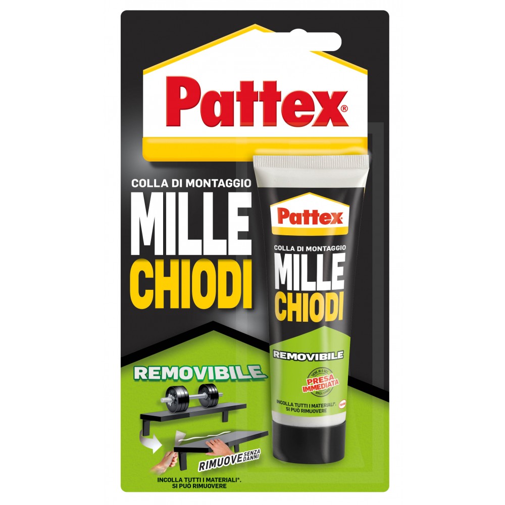 PATTEX MILLECHIODI GR.100 REMOVIBILE