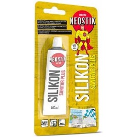 NEOSTIK SILICONE SANITARI PLUS 60 ML BIANCO